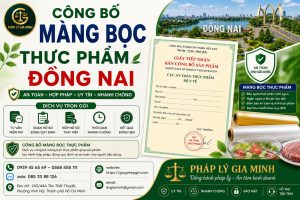 Công Bố Màng Bọc Thực Phẩm Đồng Nai