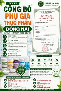 Công Bố Phụ Gia Thực Phẩm Đồng Nai