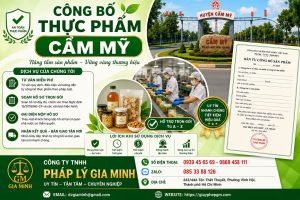 Công Bố Thực Phẩm Cẩm Mỹ