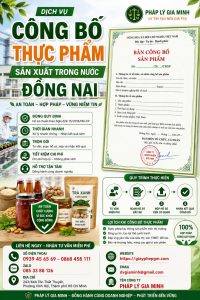 Công Bố Thực Phẩm Sản Xuất Trong Nước Đồng Nai