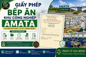 Giấy Phép Bếp Ăn Khu Công Nghiệp Amata