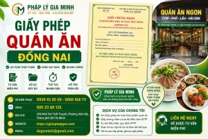 Giấy Phép Quán Ăn Đồng Nai