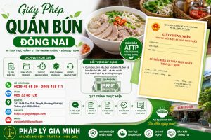 Giấy Phép Quán Bún Đồng Nai