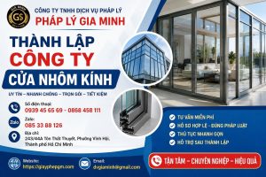 Thành Lập Công Ty Cửa Nhôm Kính