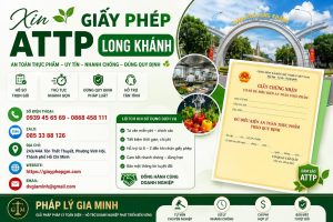 Xin Giấy Phép ATTP Long Khánh