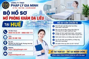 Bộ hồ sơ mở phòng khám da liễu tại Huế