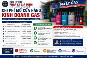 Chi phí mở cửa hàng kinh doanh gas