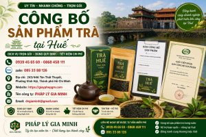 Công bố sản phẩm trà tại Huế