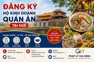 Đăng ký hộ kinh doanh quán ăn tại Huế