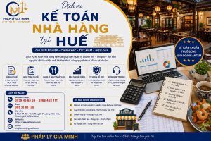 Dịch vụ kế toán nhà hàng tại Huế