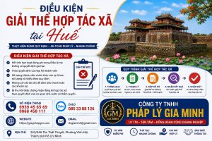 Điều kiện giải thể hợp tác xã tại Huế