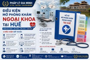 Điều kiện mở phòng khám ngoại khoa tại Huế