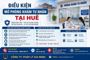 Điều kiện mở phòng khám tư nhân tại Huế