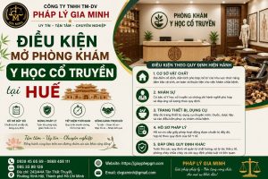 Điều kiện mở phòng khám y học cổ truyền tại Huế