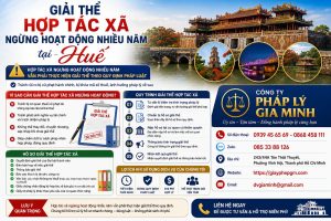 Giải thể hợp tác xã ngừng hoạt động nhiều năm tại Huế