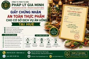 Giấy chứng nhận ATTP cho cơ sở dịch vụ ăn uống tại Huế