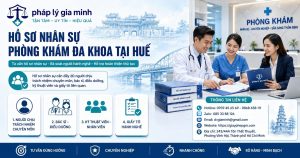 Hồ sơ nhân sự phòng khám đa khoa tại Huế