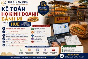 Kế toán hộ kinh doanh bánh mì tại Huế