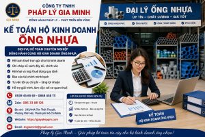 Kế toán hộ kinh doanh ống nhựa