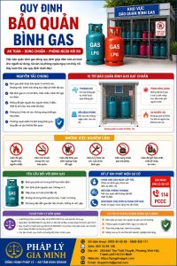 Quy định bảo quản bình gas