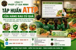 Tập huấn ATTP cửa hàng rau củ quả