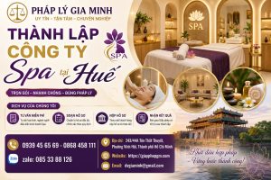 Thành lập công ty spa tại Huế