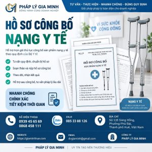 Hồ sơ công bố nạng y tế