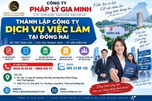 Thành lập công ty dịch vụ việc làm tại Đồng Nai