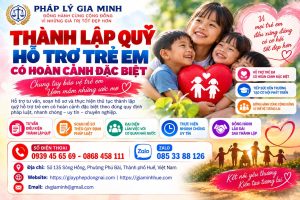 Thành lập quỹ hỗ trợ trẻ em có hoàn cảnh đặc biệt