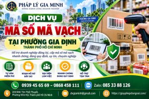 Dịch vụ mã số mã vạch tại phường Gia Định TPHCM