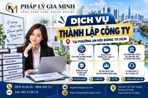 Dịch vụ thành lập công ty tại phường An Hội Đông TP.HCM